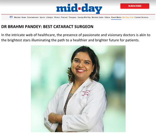 Dr.Brahmi Pandey : Best Cataract Surgeon